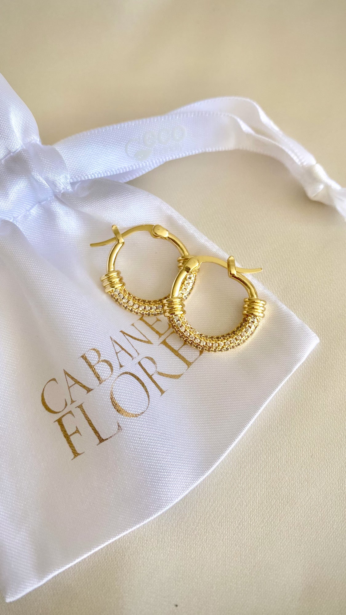 CAMELIA - BOUCLES D'OREILLES
