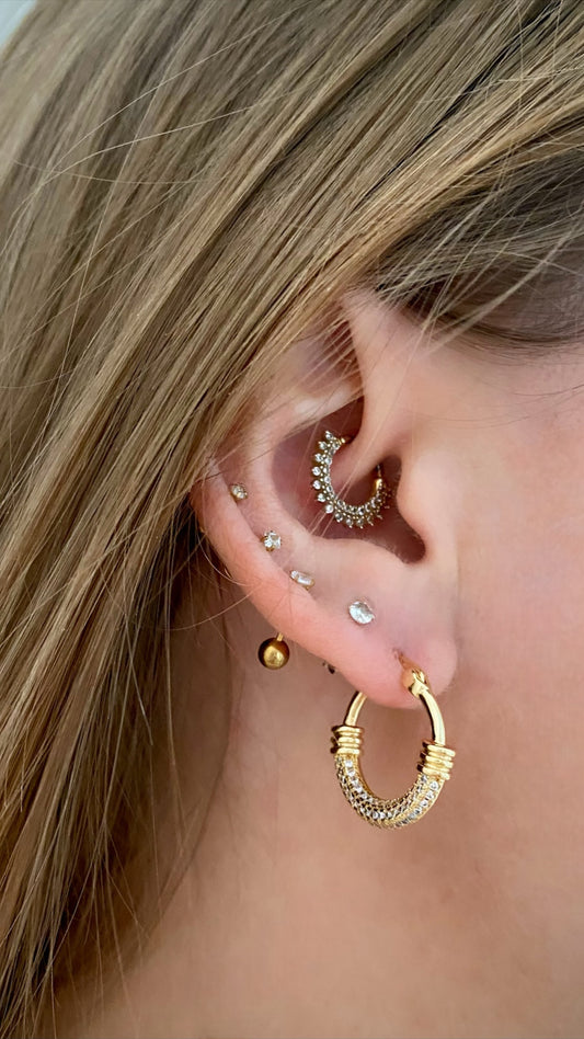 CAMELIA - BOUCLES D'OREILLES